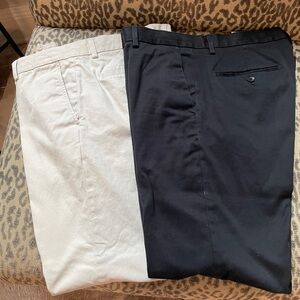 **2 Pair** Banana Republic Aiden chino